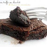 recette Gâteau Truffé au Chocolat & Beurre de Cacahuètes