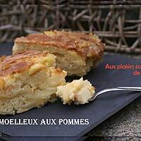 recette MOELLEUX AUX POMMES CROQUANT ET CRAQUANT