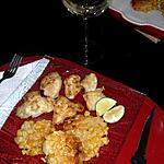recette POULET FRIT AUX GALETTES DE MAÏS (Recette Texane)