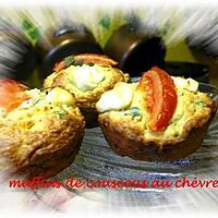 recette muffins de couscous au chèvre