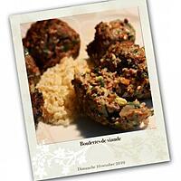 recette Boulettes de viande