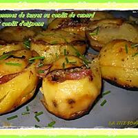 recette Pommes de terre farcies au confit de canard et au confit d'oignon
