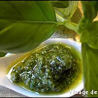 recette Pesto alla Genovese (au Basilic)