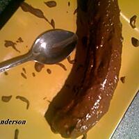 recette banane nappee de chocolat