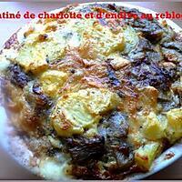 recette gratiné de charlotte et d'endive au reblochon