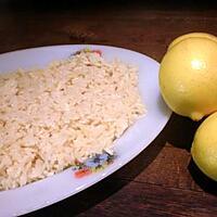 recette Riz au citron