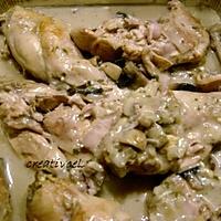 recette lapin au basilic et au rocquefort (prépa 30 mns)