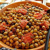 recette olives au pesto et tomates sechées