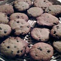 recette COOKIES CHOCOLAT ET BEURRE DE CACAHUETES