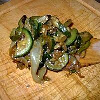 recette Confit de courgettes et endives