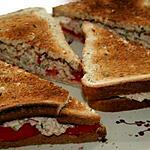 recette Tuna salad sandwich: radis et céleri