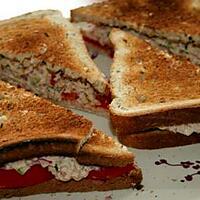 recette Tuna salad sandwich: radis et céleri