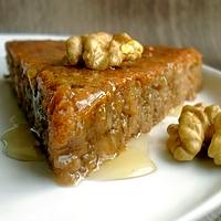 recette Gâteau aux Noix et au Miel