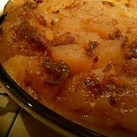 recette TATIN  DE  POMMES  FIGUES