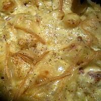 recette TARTIFLETTE  AU  FROMAGE  RACLETTE