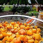 recette Ooo Courge butternut et patate douce rôties au thym ooO