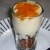 recette PETIT CHEESE CAKE AUX ABRICOTS