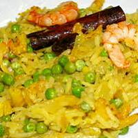 recette Riz pulao aux crevettes