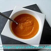 recette SOUPE POTIRON CAROTTES BACON