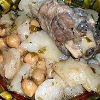 recette Tajine de topinambour à la viande.