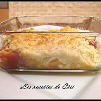 recette Crumble de tomate, chèvre et basilic