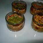 recette Verrines de sardines à la tomate