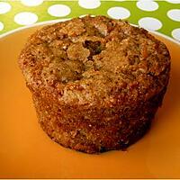 recette Muffins aux flocons d’avoine et pommes