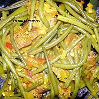 recette Tagine de viande aux haricots verts