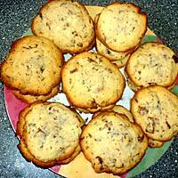 recette Cookies moelleux aux pépites de chocolats.