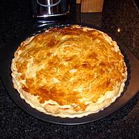 recette Tourte au 2 fromages