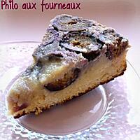 recette Gâteau pâtissier aux figues, à la crème d'amandes & à la fève Tonka