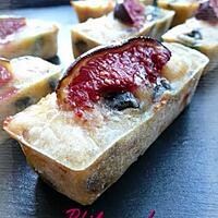 recette Financiers au jambon & aux figues