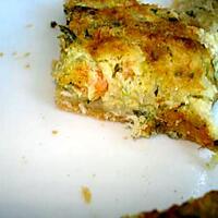 recette QUICHE MORUE ET CREVETTES