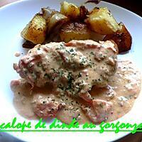 recette escalope de dinde au gorgonzola