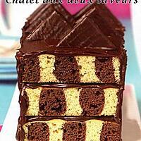 recette Gateau chalet aux deux saveurs