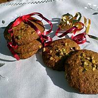 recette Cookies aux pistaches