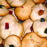 recette PETITS FOURS AU FRUITS CONFITS