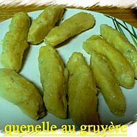 recette quenelle au gruyère