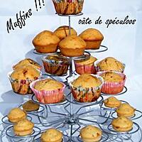 recette Ooo Muffins à la pâte de spéculoos Cruuuunchy ! ooO