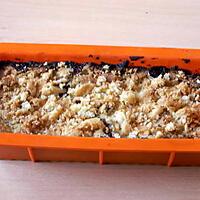 recette crumble chocolat banane