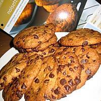 recette Cookies noisettes-chocolat