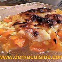 recette GRATIN DE POTIRON ET CAROTTE