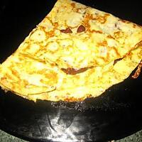 recette Crêpes au chocolat régime