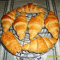 recette CROISSANTS