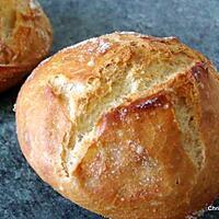 recette Petits pains rapides sans pétrissage