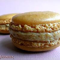 recette Macarons fourrés au pain d'épices