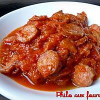 recette Rougail saucisses