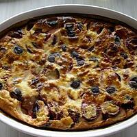 recette CLAFOUTI RAPIDE AUX PRUNES