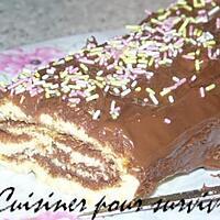 recette Gateau roulé au nutella