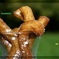 recette CHURROS OU CHICHIS CHAUDS